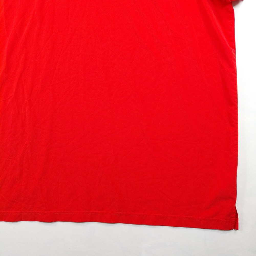Nike Dri-FIT University of Miami Hurricanes Polo Shirt Mens 4XL Red Short Sleeve - Picture 5 of 13